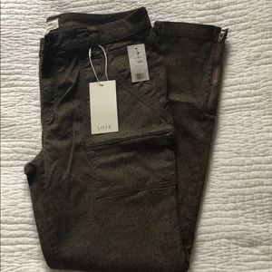Joie Capri pants leopard print